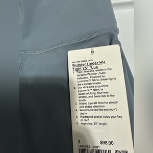 lululemon wunder unders 25”
